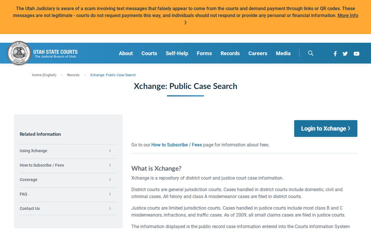 Junction criminal court records Xchange and courthouse access