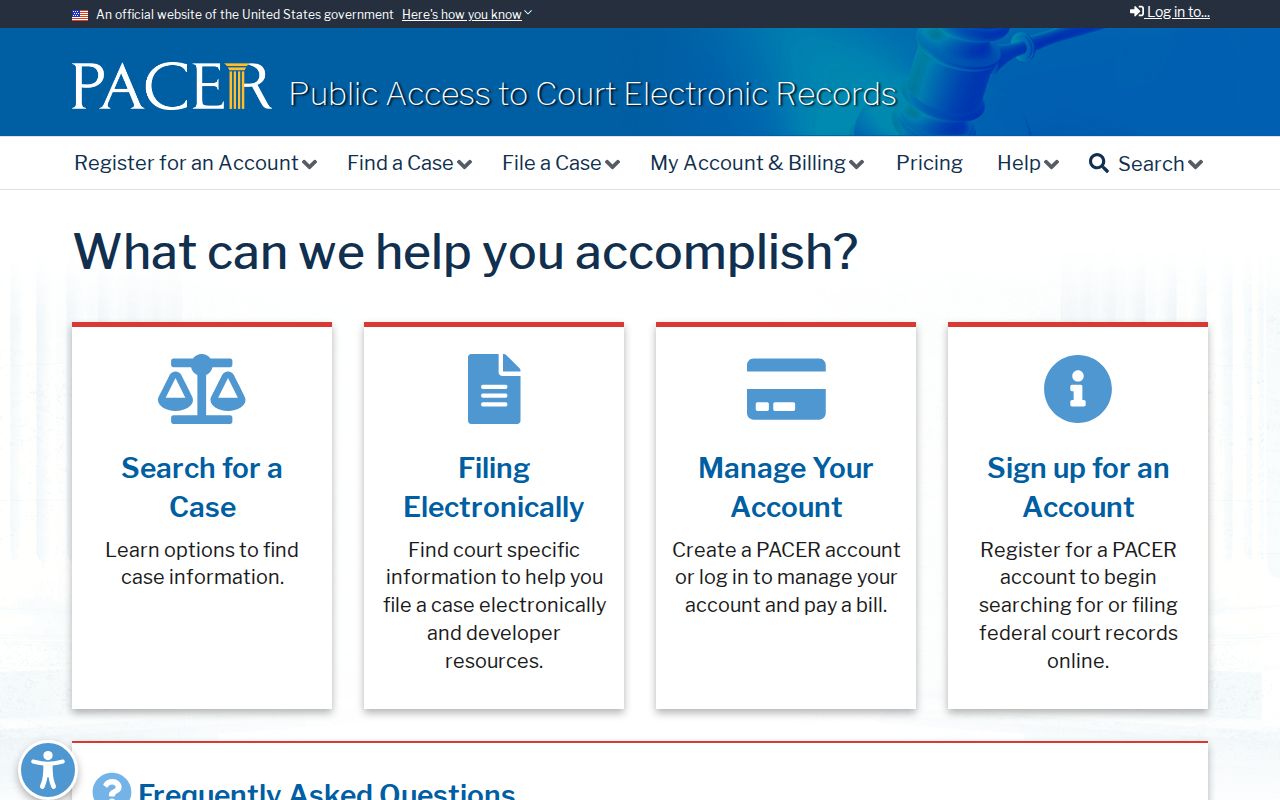 Marysvale criminal records federal PACER channel